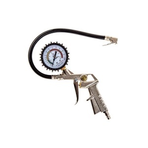 Pistol pneumatic de umflat cu manometru, presiune maximă 12 BAR, conexiune 1/4"