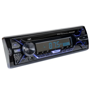 PNI Clementine 8550BT autós rádió MP3 lejátszó, levehető elülső rész, 4x45W, 12V, 1 DIN, SD, USB, AUX, RCA csatlakozóval - Img 4