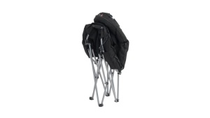 Scaun pliabil pentru camping, plaja, pescuit sau gradina, culoare negru, Outwell Folding Furniture Casilda - Img 2