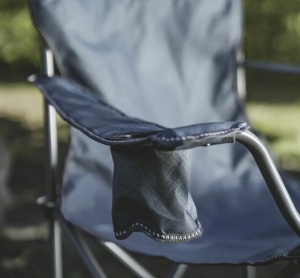 Scaun pliabil pentru camping, plaja, pescuit sau gradina, Easy Camp Spruce Chair Fjord Blue, culoare albastru, 110 kg - Img 5