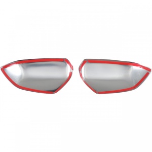 Set capace oglinda cromate SKODA OCTAVIA I 1998-2010, inox - Img 2