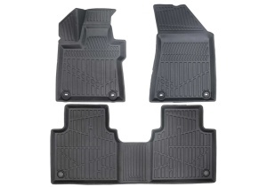 Set covorase auto cauciuc MG HS 2025->, benzina, forma tavita 3D