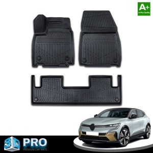 Set covorase auto cauciuc Renault Megane E-Tech 2022->, forma tavita 3D - Img 2