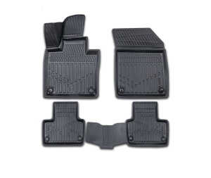 Set covorase auto cauciuc VOLVO XC60 2017->, forma tavita 3D