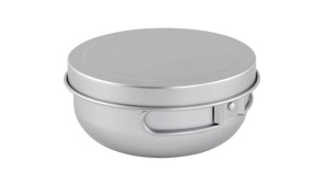 Set de oale ultrausoare, perfect pentru gatit de o singura persoana, Easy Camp Adventure Ultra Light Cook Set - Img 2