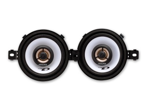 Set difuzoare auto coaxiale Alpine SXE-0825S, 8.6 cm, 150W