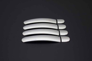 Set ornamente cromate manere portiere compatibile VW TIGUAN 2007-2015 - Img 2