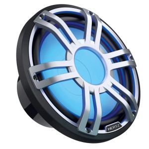Subwoofer Marine Hertz HMS 12 S2-LD-G / SW, Negru / Alb, 300mm, 500W RMS 2Ω - Alb