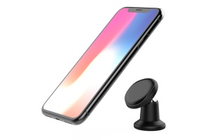 SUPORT TELEFON MAGNETIC AUTO CU FIXARE PE BORD SI ROTATIE 360 - Img 4