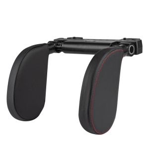 Tetiera auto din piele neagra, pentru dormit