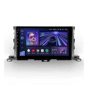 Teyes CC3 autós navigáció 360° Toyota Highlander 3 2013-2018 6+128GB 10.2" QLED Octa-core 1.8Ghz, Android 4G Bluetooth 5.1 DSP