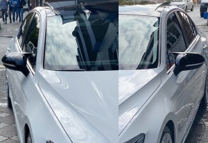 VW Passat B8 2015-> fényes fekete Batman stílusú tükörborítások - Img 6