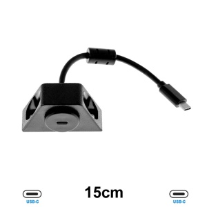 XUC015 Priza incorporata Ampire USB-C cu cablu de 15cm