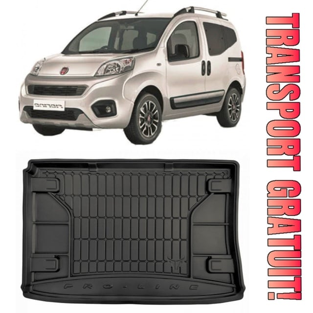 Tăvițe Portbagaj Fiat Fiorino – protecție eficientă pentru spațiul de încărcare