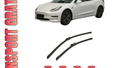Ștergătoare Auto Tesla Model 3 – tehnologie modernă și vizibilitate perfectă pentru un EV premium