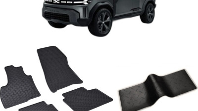Importanța covorașelor și tăvițelor auto pentru Dacia Bigster – Protecție, confort și protectie