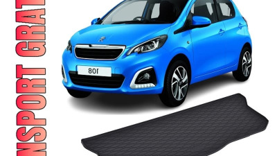 Tăvițe Portbagaj Peugeot 108 – protecție eficientă pentru portbagajul unui city car modern