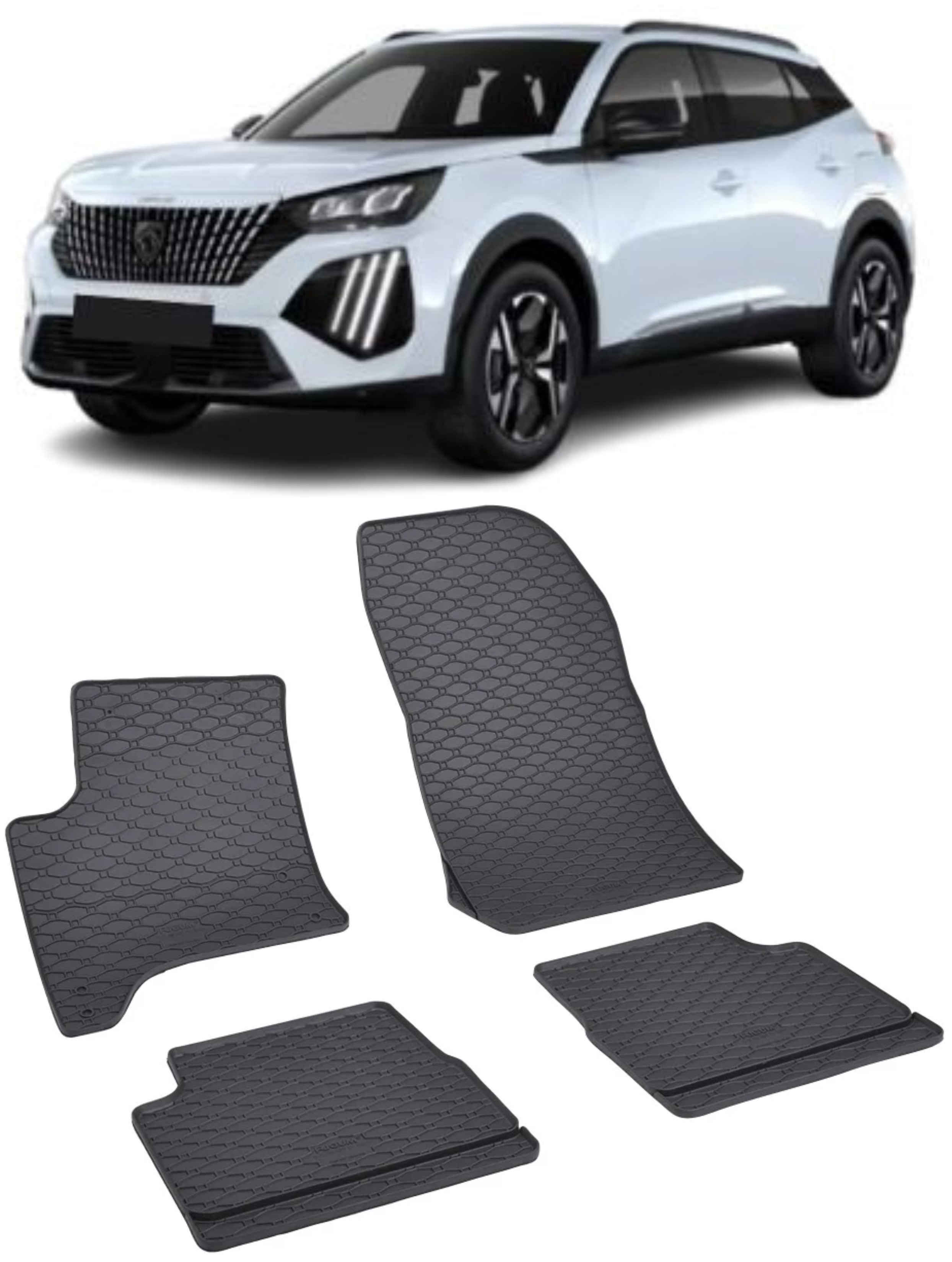 Set 4 covorase Peugeot 2008 Mhev 2024-prezent