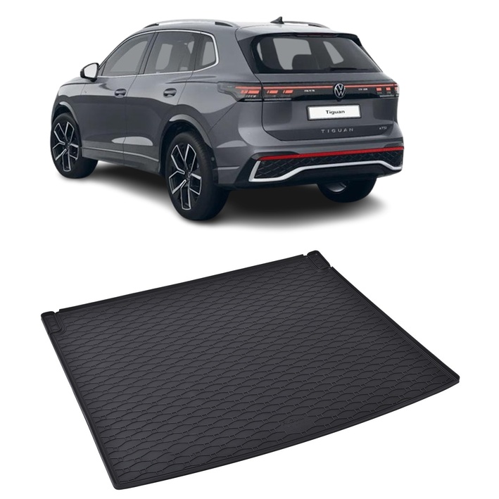 Tăviță portbagaj Volkswagen Tiguan eTSI 2024–prezent – protecție și potrivire dedicată