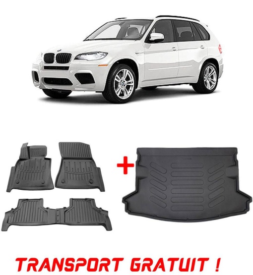 Bmw X5 (E70) (2006-2013) Set covorase auto cauciuc G.Modern Line 3D transport gratuit