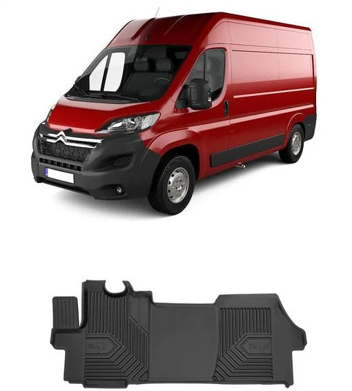 Citroen Jumper II Din 2006 - Prezent, Van , Set Covorase Auto Tip Tavita Premium 3D, din cauciuc
