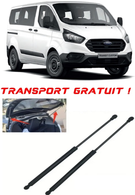 FORD TRANSIT CUSTOM V362 Bus (F3) - Set 2 amortizoare pentru portbagaj / haion compatibil cu FORD TRANSIT CUSTOM V362 Bus (F3) fabricat 2012 – 2023