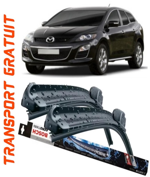 Mazda CX-7 Set 2 stergatoare parbriz Bosch Bosch Aerotwin compatibile cu Mazda CX-7 2006-2014 (65 cm / 40 cm)