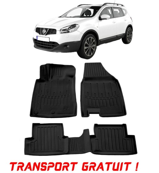Nissan Qashqai (2007-2014) Set covorase auto cauciuc G.Modern Line 3D transport gratuit