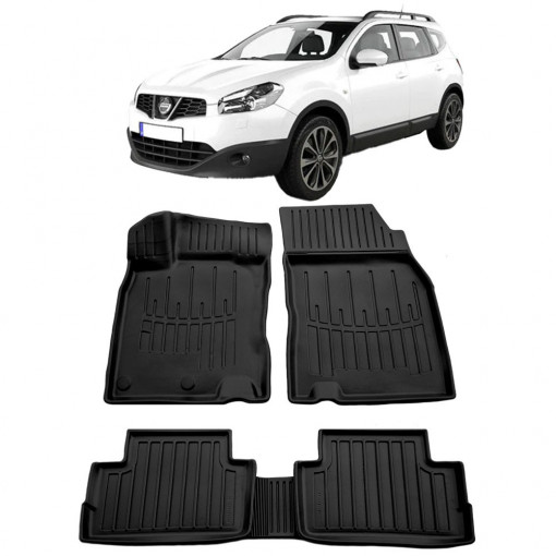 Nissan Qashqai (2014-2021) Set covorase auto cauciuc G.Modern Line 3D