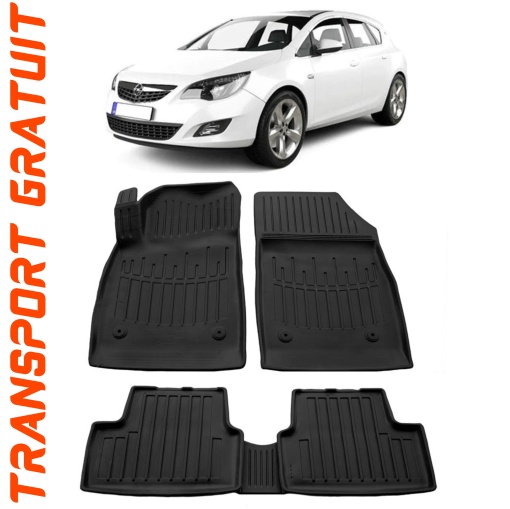 Opel Astra J (2009-2015) Set covorase auto cauciuc G.Modern Line 3D
