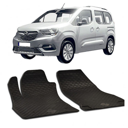 Opel Combo D (2011-2017) Set 2 covorase auto cauciuc Urban Line