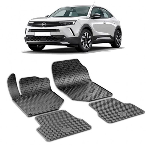 Opel Mokka (2020-) Set 4 covorase auto cauciuc Urban Line
