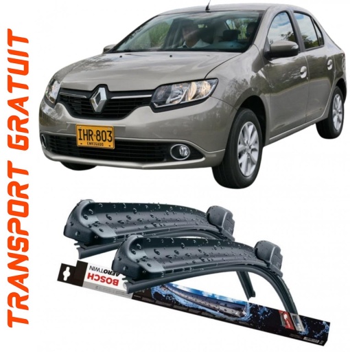 Renault Logan Set 2 stergatoare parbriz Bosch Aerotwin 600/475mm compatibile cu Renault LOGAN/STEPWAY II (L8_) (2014) (55 cm / 47.5 cm)