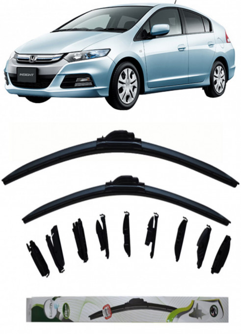 Set 2 stergatoare Multi Adapter 60/48 cm compatibile cu Honda Insight(2009) (65 cm/65 cm)