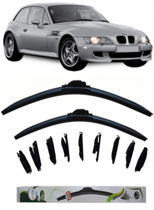 Set 2 stergatoare MultiAdapter 50cm/50cm compatibile cu BMW Z3 (E36)(1995 - 2003) (50 cm/50 cm)