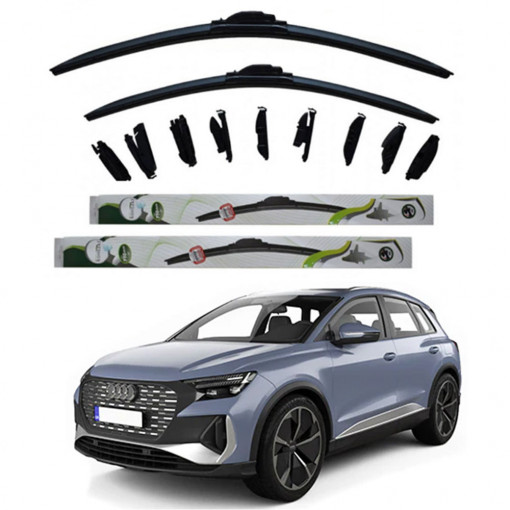 Set 2 stergatoare MultiAdapter 65cm/45cm compatibile cu Audi Q4 SUV (F4B) (2021) (65 cm/45 cm)