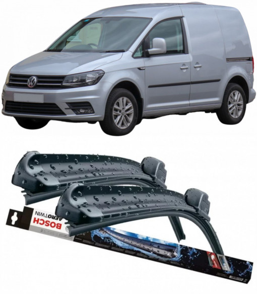 Set 2 stergatoare parbriz Bosch Aerotwin 600/475mm compatibile cu Volkswagen CADDY III Box Body/MPV (2KA, 2KH, 2CA, 2CH) (2004-2015) Bosch