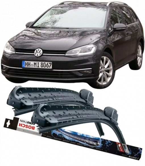 Set 2 stergatoare parbriz Bosch Aerotwin 600/475mm compatibile cu Volkswagen GOLF VIII Variant (CG5) (2020) Bosch