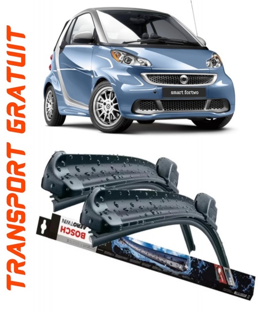 Set 2 stergatoare parbriz Bosch Aerotwin 600/475mm compatibile cu Smart FORTWO Cabrio (451) (2007-2012) Bosch