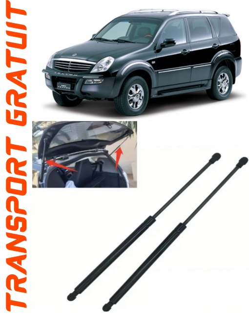 Ssangyong Rexton II Set 2 amortizoare pentru portbagaj / haion Krosno compatibil cu Ssangyong Rexton II SUV fabricat intre 2002-2006