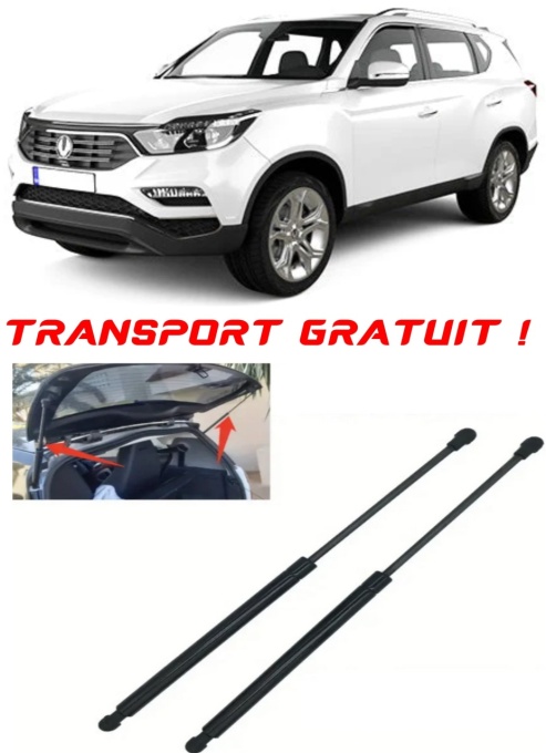 SSANGYONG REXTON W / REXTON - Set 2 amortizoare pentru portbagaj / haion compatibil cu SSANGYONG REXTON W / REXTON fabricat 2012 – 2018