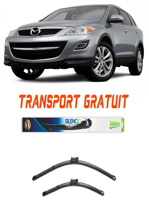Stergatoare Mazda CX-9 Set 2 stergatoare parbriz pentru parbriz pentru Mazda CX-9 fabricata incepand cu 2007, breloc Hella (65 cm / 40 cm)