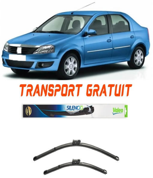Stergatoare Set 2 stergatoare parbriz Valeo 600/475mm pentru Dacia LOGAN (LS_) (2004-2012) Valeo