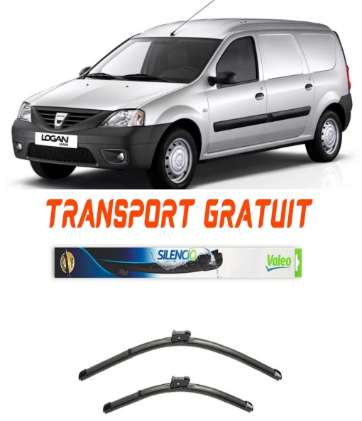 Stergatoare Set 2 stergatoare parbriz Valeo 600/475mm pentru Dacia LOGAN EXPRESS (FS_) (2007-2012) Valeo