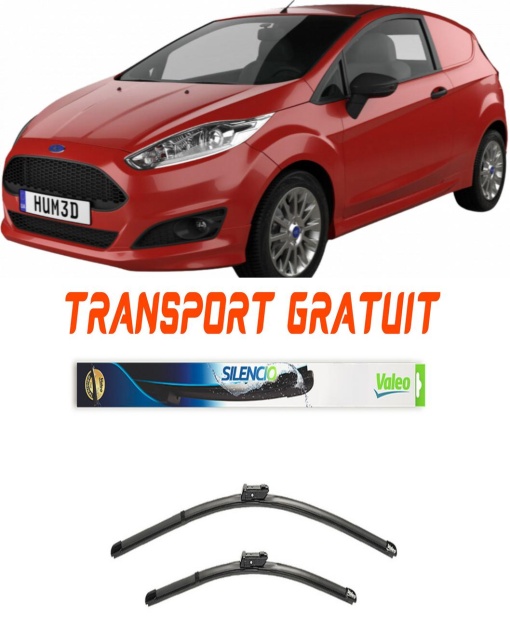 Stergatoare Set 2 stergatoare parbriz Valeo 600/475mm pentru Ford FIESTA VI (CB1, CCN) (2008-2017) Valeo