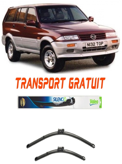 Stergatoare Ssangyong Musso Set 2 stergatoare parbriz Valeo pentru Ssangyong Musso 1995-2007 (50 cm / 45 cm)