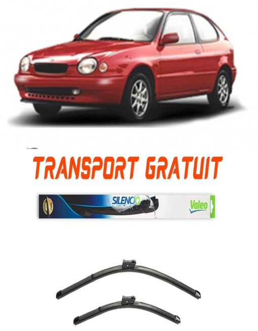 Stergatoare Toyota Corolla Set 2 stergatoare parbriz Valeo pentru Toyota Corolla 1997-2001 (50 cm / 45 cm)