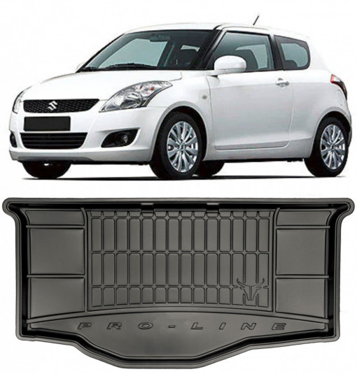 Suzuki Swift Hatchback din 09.2010 - 04.2017 *2, Tavita Pentru Portbagaj Lux Premium Dedicata,