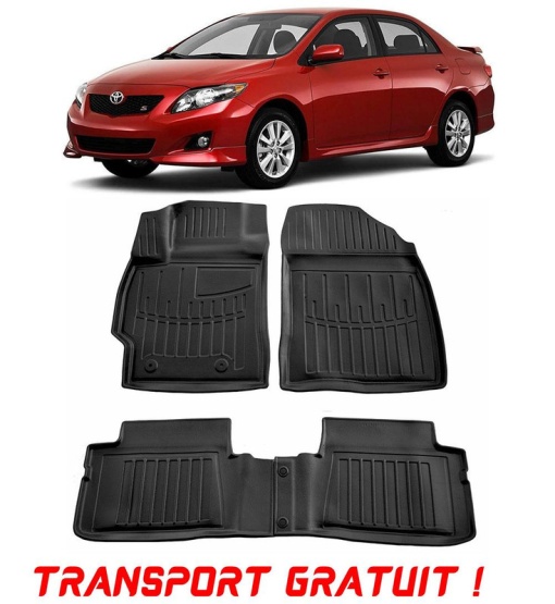 Toyota Corolla (E140) (2006-2012) Set covorase auto cauciuc G.Modern Line 3D transport gratuit
