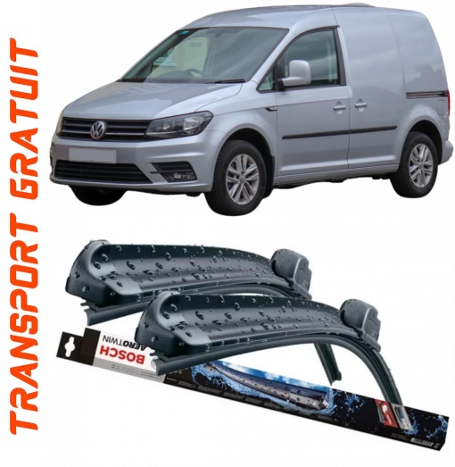 Volkswagen Caddy Set 2 stergatoare parbriz Bosch Bosch Aerotwin compatibile cu Volkswagen Caddy 2004-2015 (60 cm / 45 cm)
